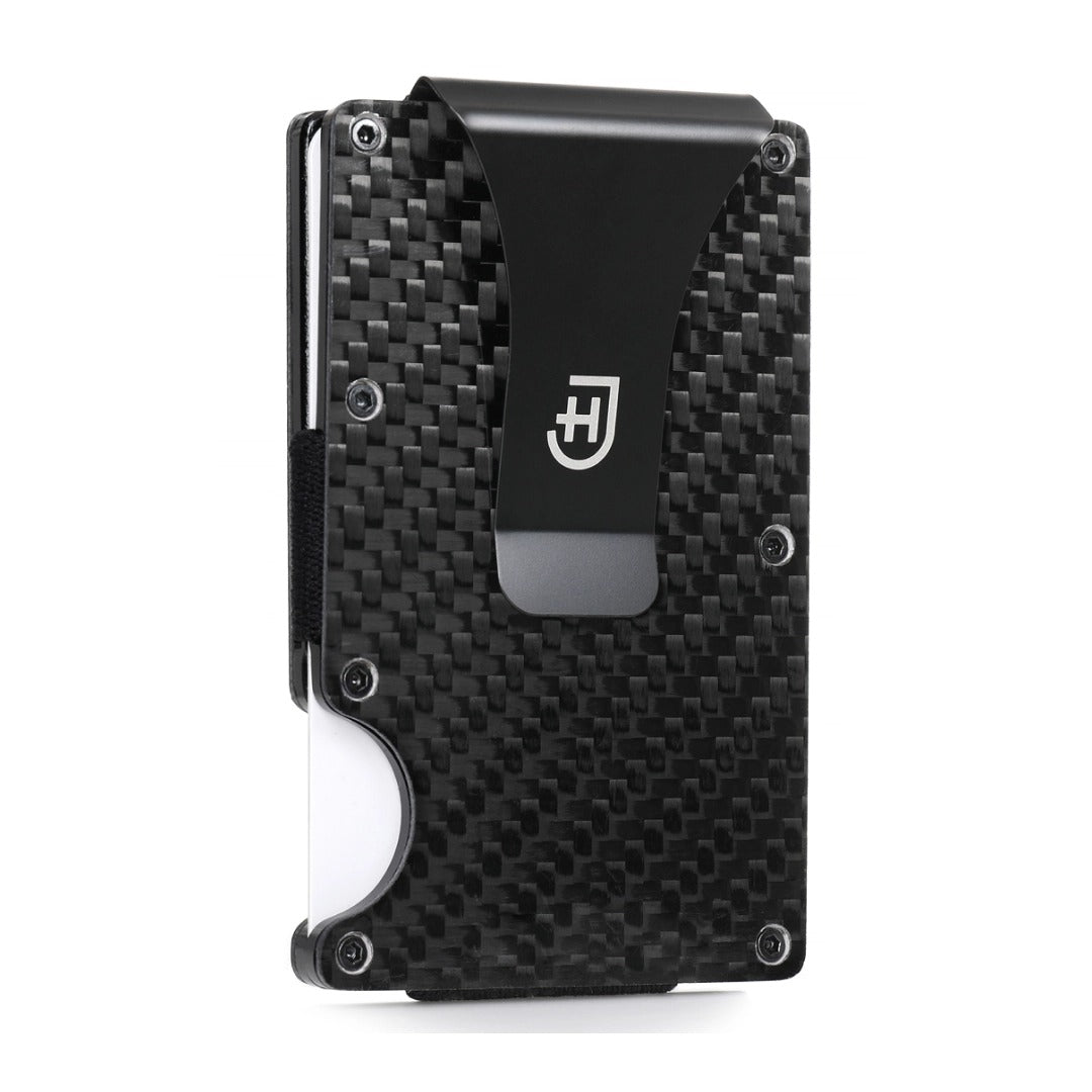 Kamea | James Hawk Case Wallet. Let og massivt aluminium. Plads til 12 kort og kontanter. Slank design. RFID-beskyttelse.