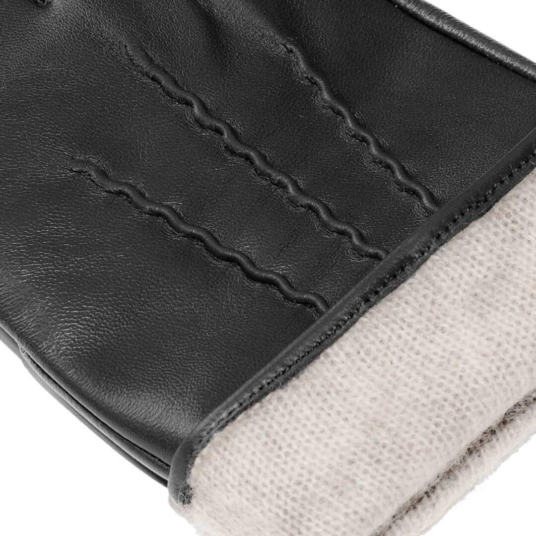 Kamea | James Hawk klassiske læderhandsker. 100% lammeskind. Cashmere foring. Touch-funktion. Tidløst design. Tre størrelser.