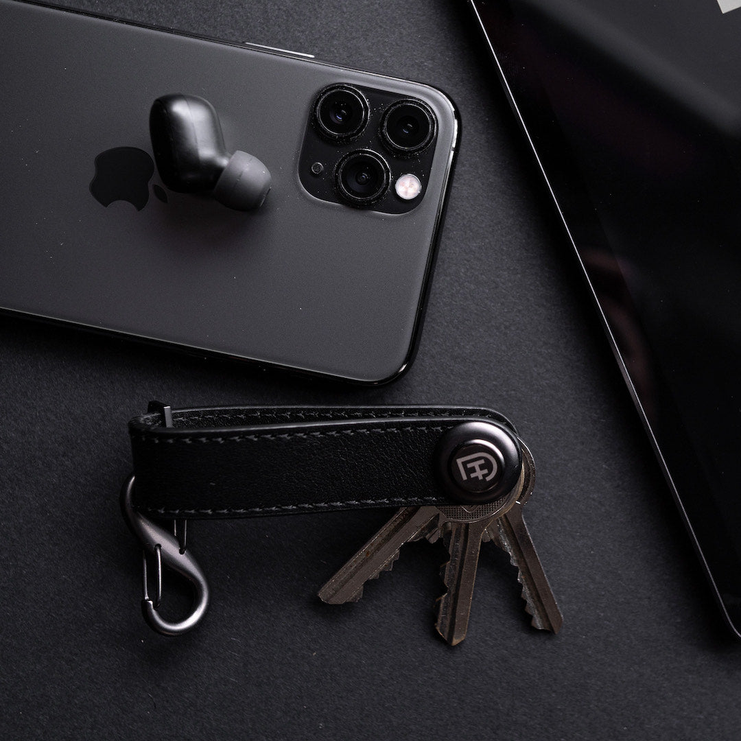 Kamea | James Hawk Key Organizer i naturlæder. Plads til 2-7 nøgler. Nem organisering af nøgler. Beskytter nøgler mod ridser.
