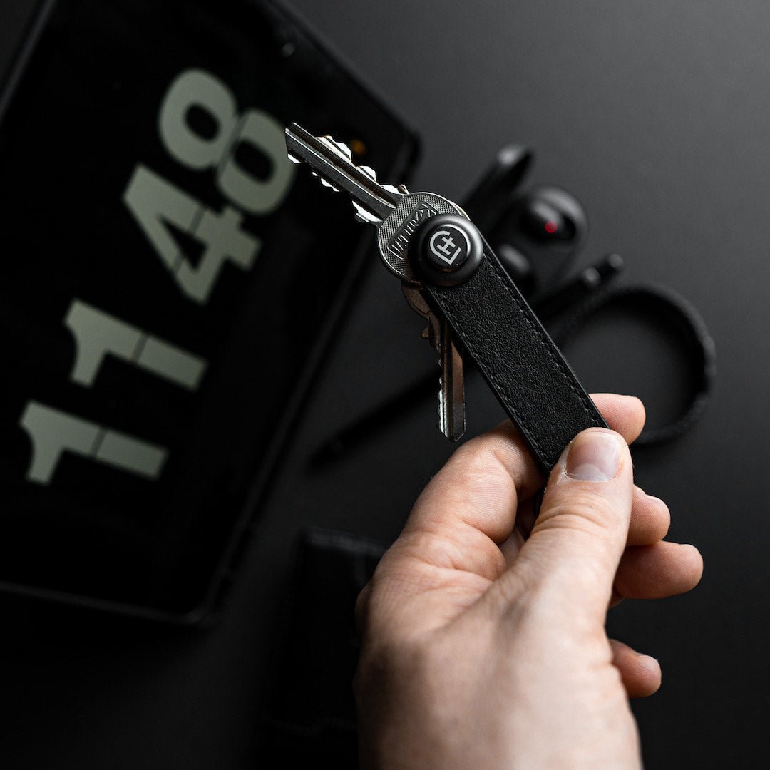 Kamea | James Hawk Key Organizer i naturlæder. Plads til 2-7 nøgler. Nem organisering af nøgler. Beskytter nøgler mod ridser.