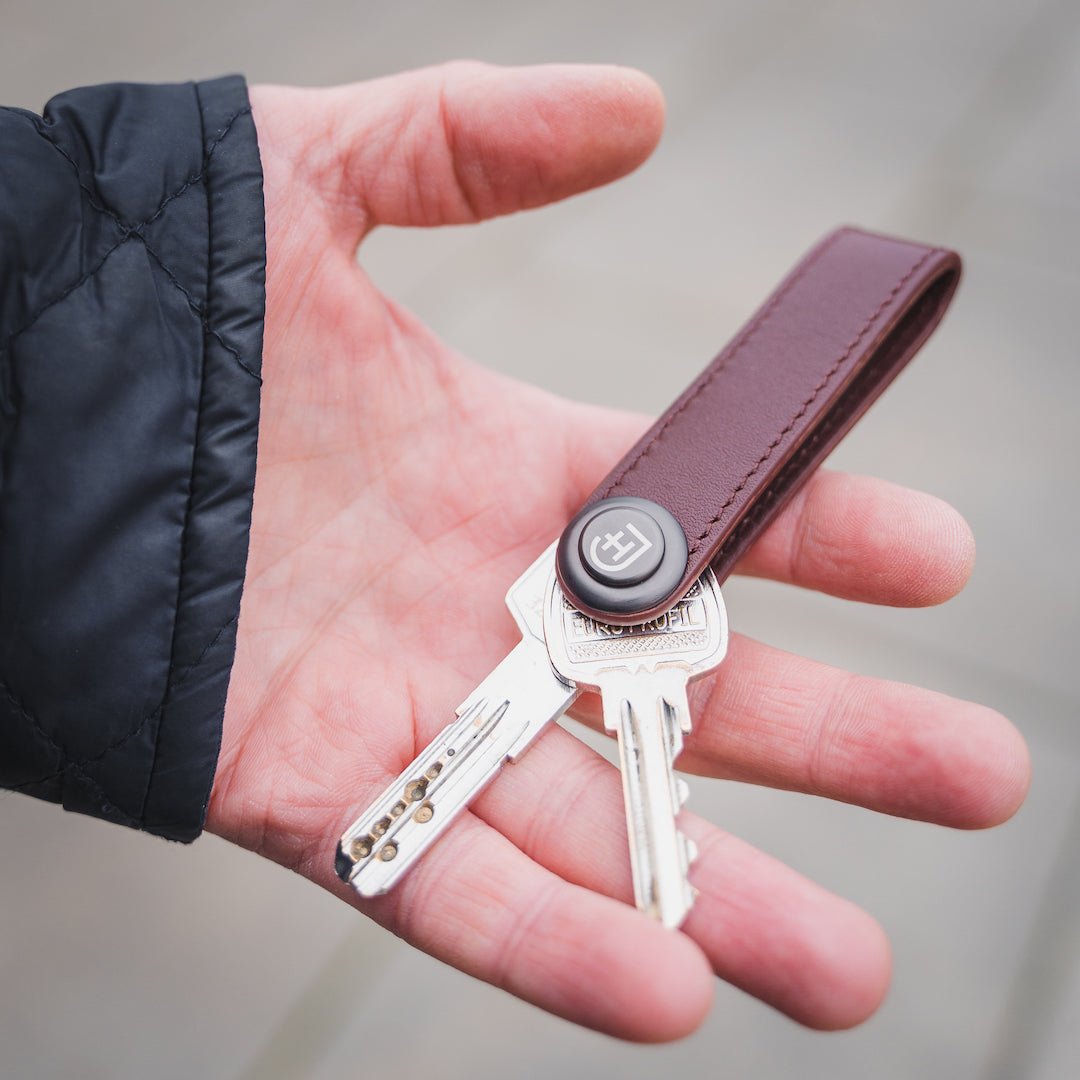 Kamea | James Hawk Key Organizer i naturlæder. Plads til 2-7 nøgler. Nem organisering af nøgler. Beskytter nøgler mod ridser.