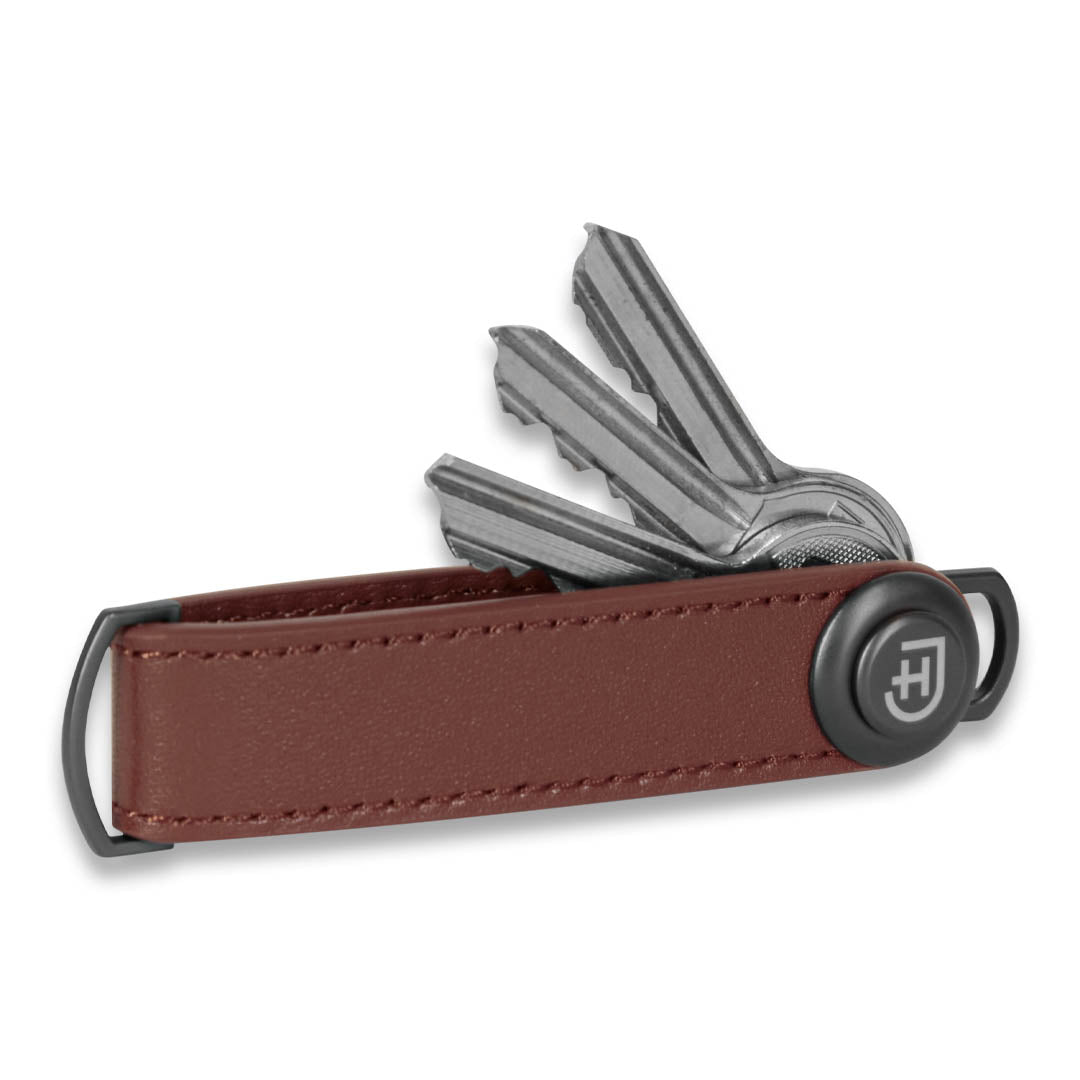 Kamea | James Hawk Key Organizer i naturlæder. Plads til 2-7 nøgler. Nem organisering af nøgler. Beskytter nøgler mod ridser.