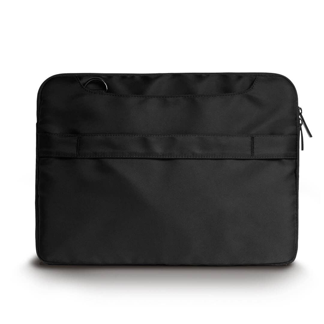 Kamea | James Hawk 2-i-1 taske og laptop-sleeve. Beskytter op til 13,3" bærbar. Udtrækkeligt håndtag. Justerbar skulderrem.