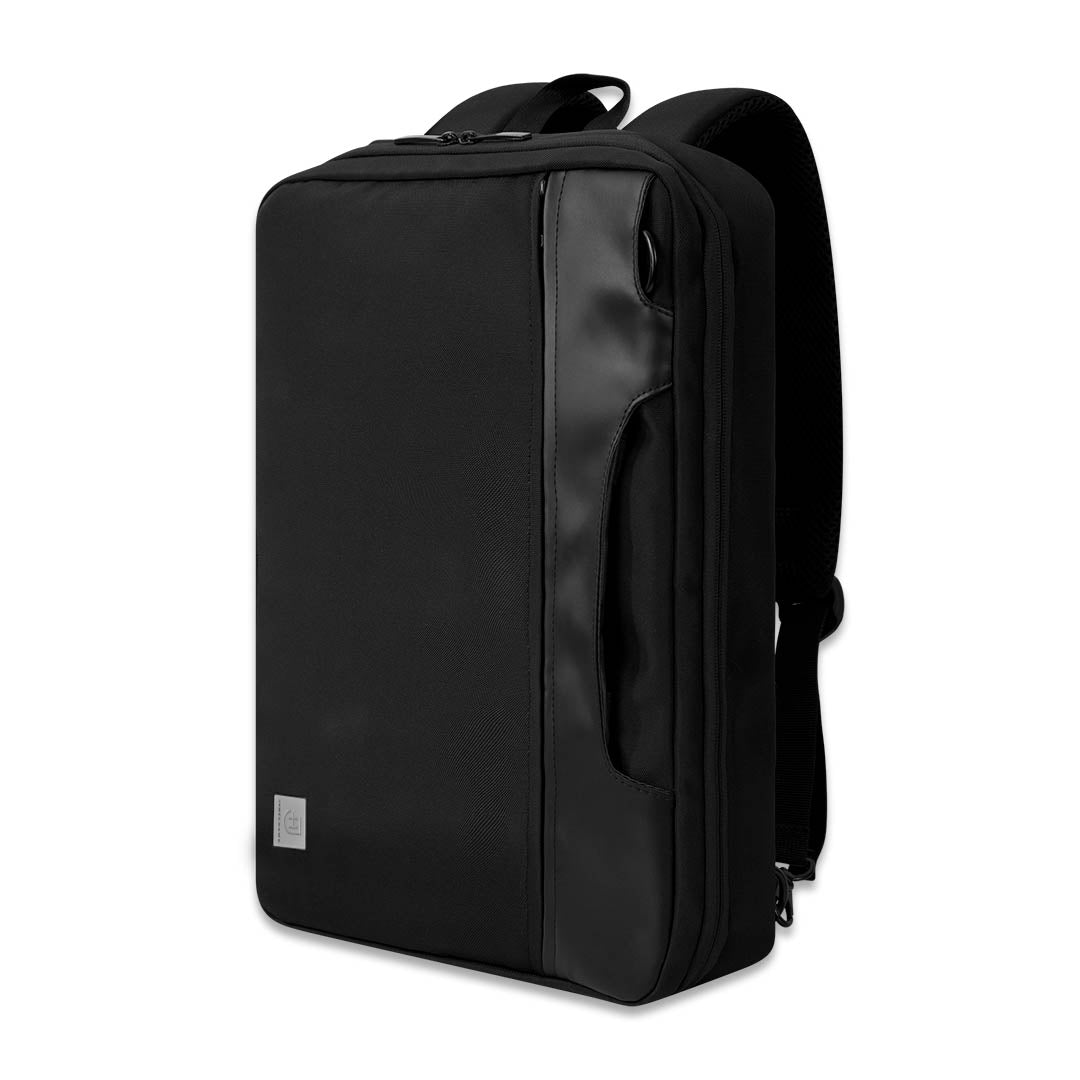 Kamea | James Hawk 2-i-1 rygsæk og laptoptaske. 180 graders åbning, USB-port. Justerbar skulderrem. Vandtæt materiale.