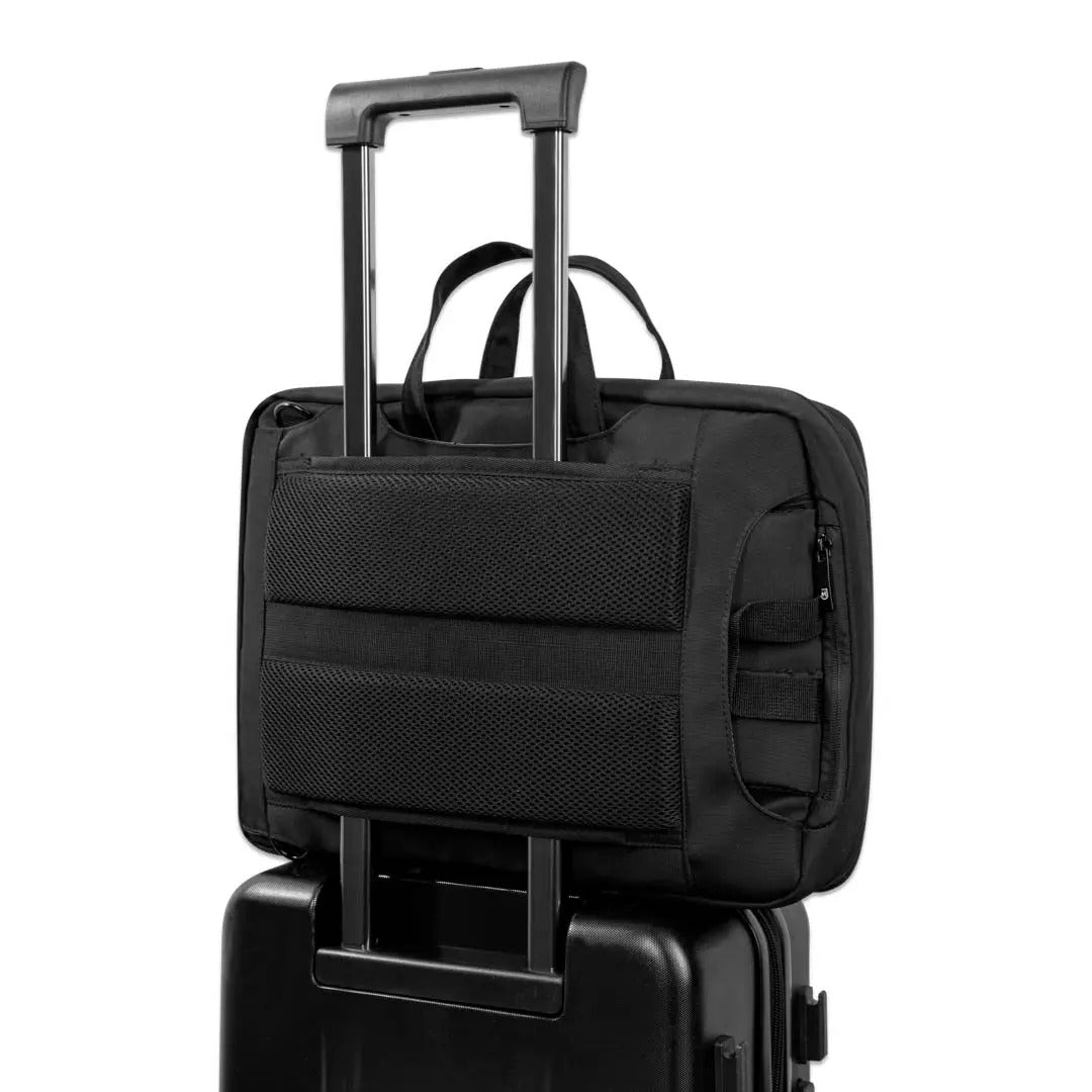 Kamea | James Hawk 2-i-1 rygsæk og laptoptaske. 180 graders åbning, USB-port. Justerbar skulderrem. Vandtæt materiale.
