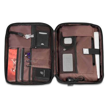 Kamea | James Hawk 2-i-1 rygsæk og laptoptaske. 180 graders åbning, USB-port. Justerbar skulderrem. Vandtæt materiale.