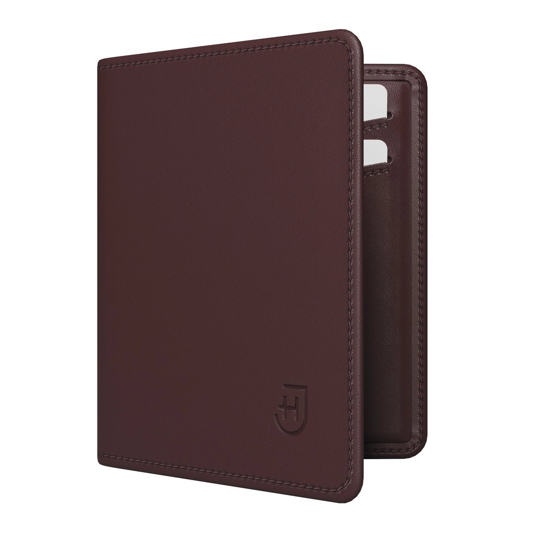 Kamea | James Hawk Elegant kortholder. 100% okselæder. Plads til 6 kort. Pull-tab system. Slankt design. RFID-beskyttelse.