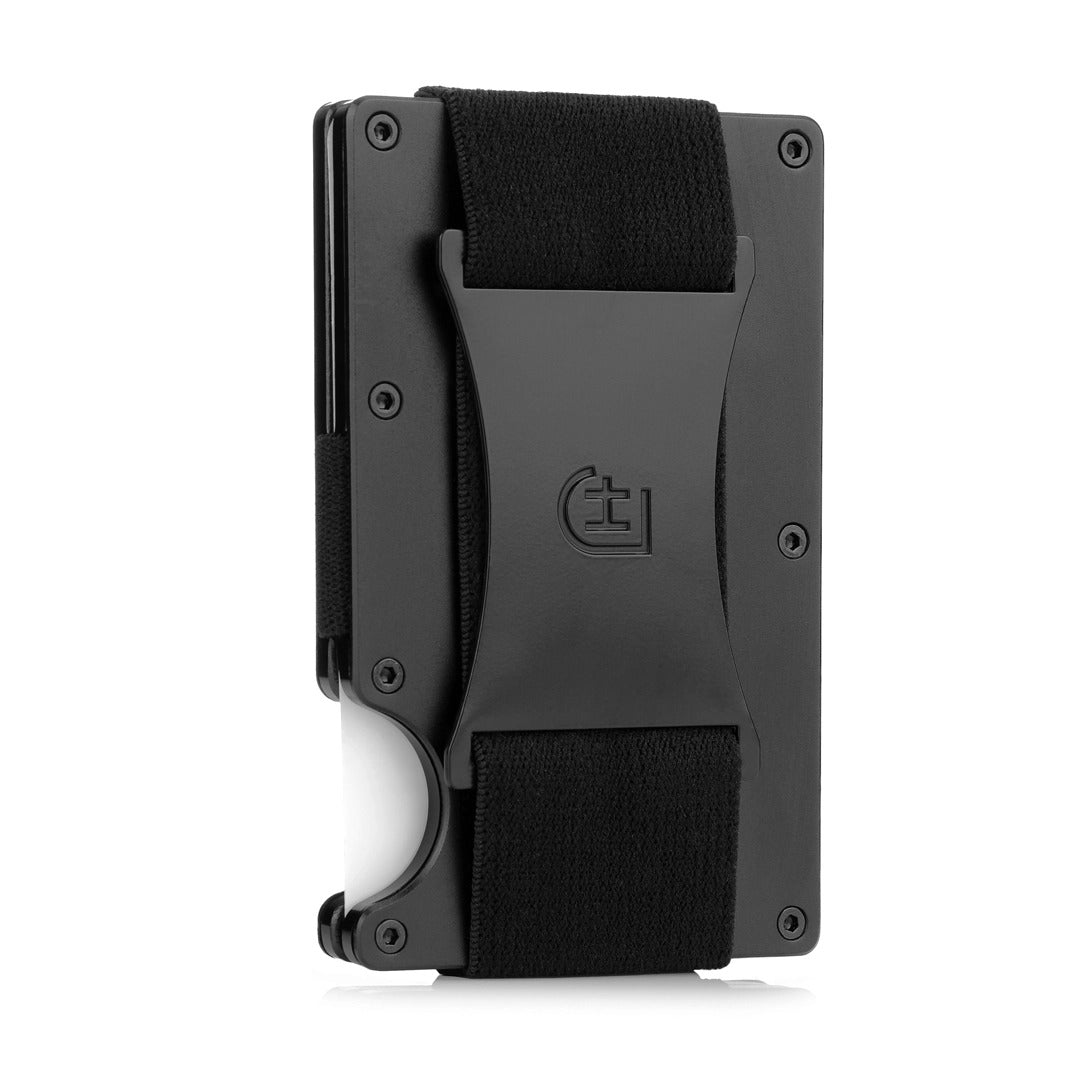 Kamea | James Hawk Case Wallet. Let og massivt aluminium. Plads til 12 kort og kontanter. Slank design. RFID-beskyttelse.