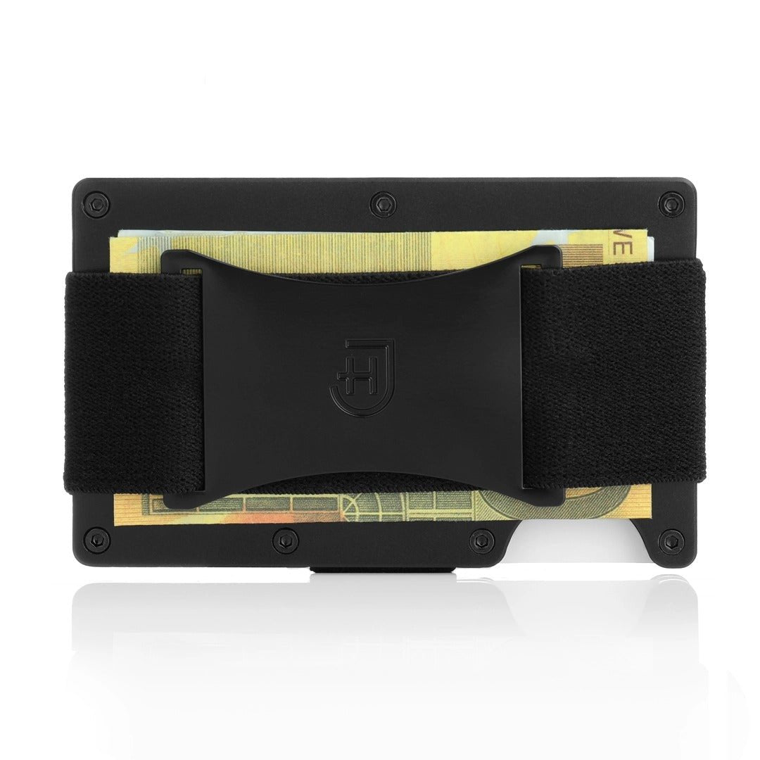 Kamea | James Hawk Case Wallet. Let og massivt aluminium. Plads til 12 kort og kontanter. Slank design. RFID-beskyttelse.