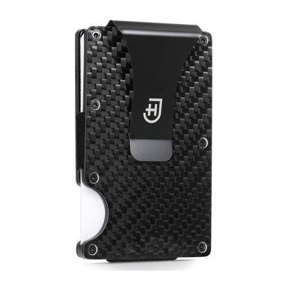 Kamea | James Hawk Case Wallet. Let og massivt aluminium. Plads til 12 kort og kontanter. Slank design. RFID-beskyttelse.