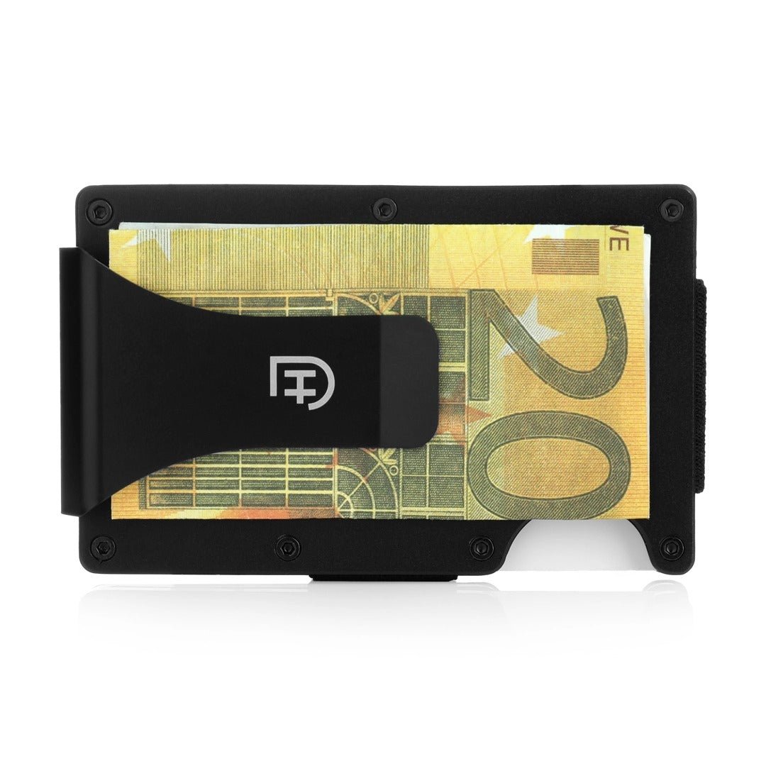 Kamea | James Hawk Case Wallet. Let og massivt aluminium. Plads til 12 kort og kontanter. Slank design. RFID-beskyttelse.