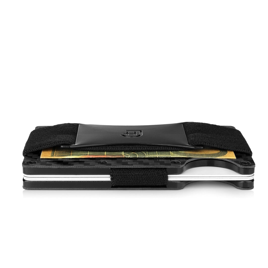 Kamea | James Hawk Case Wallet. Let og massivt aluminium. Plads til 12 kort og kontanter. Slank design. RFID-beskyttelse.