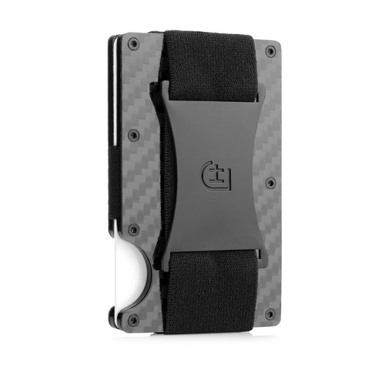 Kamea | James Hawk Case Wallet. Let og massivt aluminium. Plads til 12 kort og kontanter. Slank design. RFID-beskyttelse.