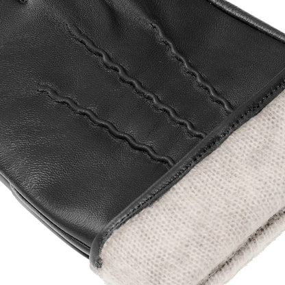 Kamea | James Hawk klassiske læderhandsker. 100% lammeskind. Cashmere foring. Touch-funktion. Tidløst design. Tre størrelser.