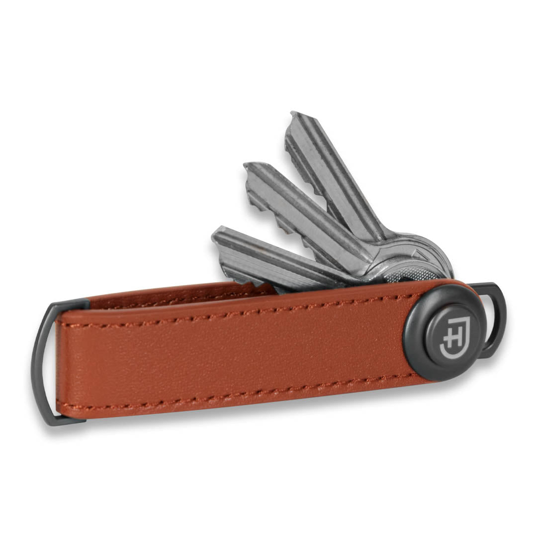 Kamea | James Hawk Key Organizer i naturlæder. Plads til 2-7 nøgler. Nem organisering af nøgler. Beskytter nøgler mod ridser.