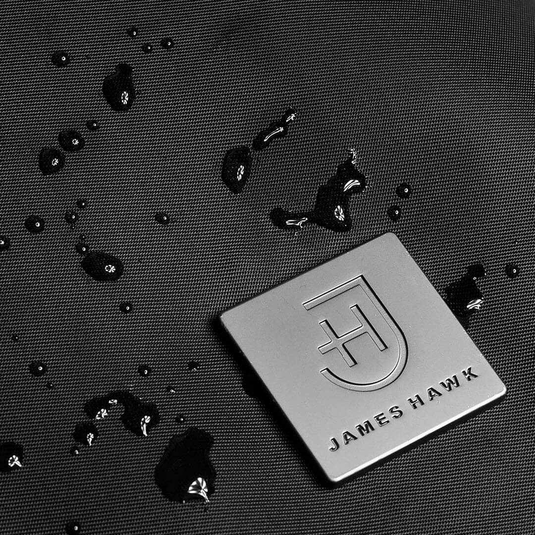 Kamea | James Hawk 2-i-1 taske og laptop-sleeve. Beskytter op til 13,3" bærbar. Udtrækkeligt håndtag. Justerbar skulderrem.