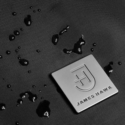 Kamea | James Hawk 2-i-1 taske og laptop-sleeve. Beskytter op til 13,3" bærbar. Udtrækkeligt håndtag. Justerbar skulderrem.