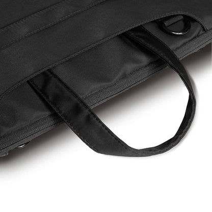 Kamea | James Hawk 2-i-1 taske og laptop-sleeve. Beskytter op til 13,3" bærbar. Udtrækkeligt håndtag. Justerbar skulderrem.