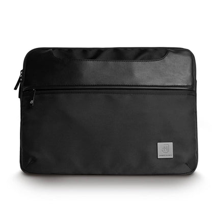 Kamea | James Hawk 2-i-1 taske og laptop-sleeve. Beskytter op til 13,3" bærbar. Udtrækkeligt håndtag. Justerbar skulderrem.