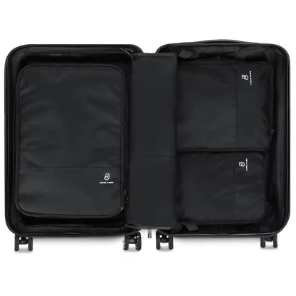 Kamea | James Hawk Packing Cubes. Kompressionsfunktion der sparer op til 60% plads i din bagage. Tre størrelser inkluderet.