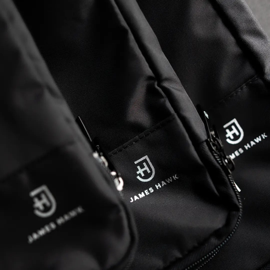 Kamea | James Hawk Packing Cubes. Kompressionsfunktion der sparer op til 60% plads i din bagage. Tre størrelser inkluderet.