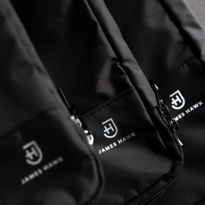 Kamea | James Hawk Packing Cubes. Kompressionsfunktion der sparer op til 60% plads i din bagage. Tre størrelser inkluderet.