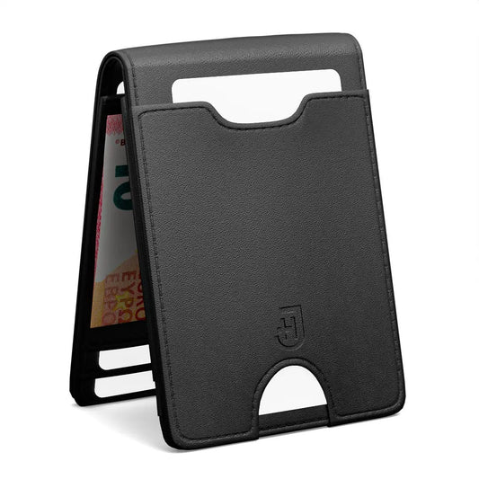 Kamea | James Hawk ultra tynd pung. Tykkelse på kun 1,5 cm. Plads til 9 kort og kontanter. RFID-beskyttelse.