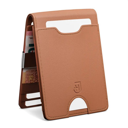Kamea | James Hawk ultra tynd pung. Tykkelse på kun 1,5 cm. Plads til 9 kort og kontanter. RFID-beskyttelse.