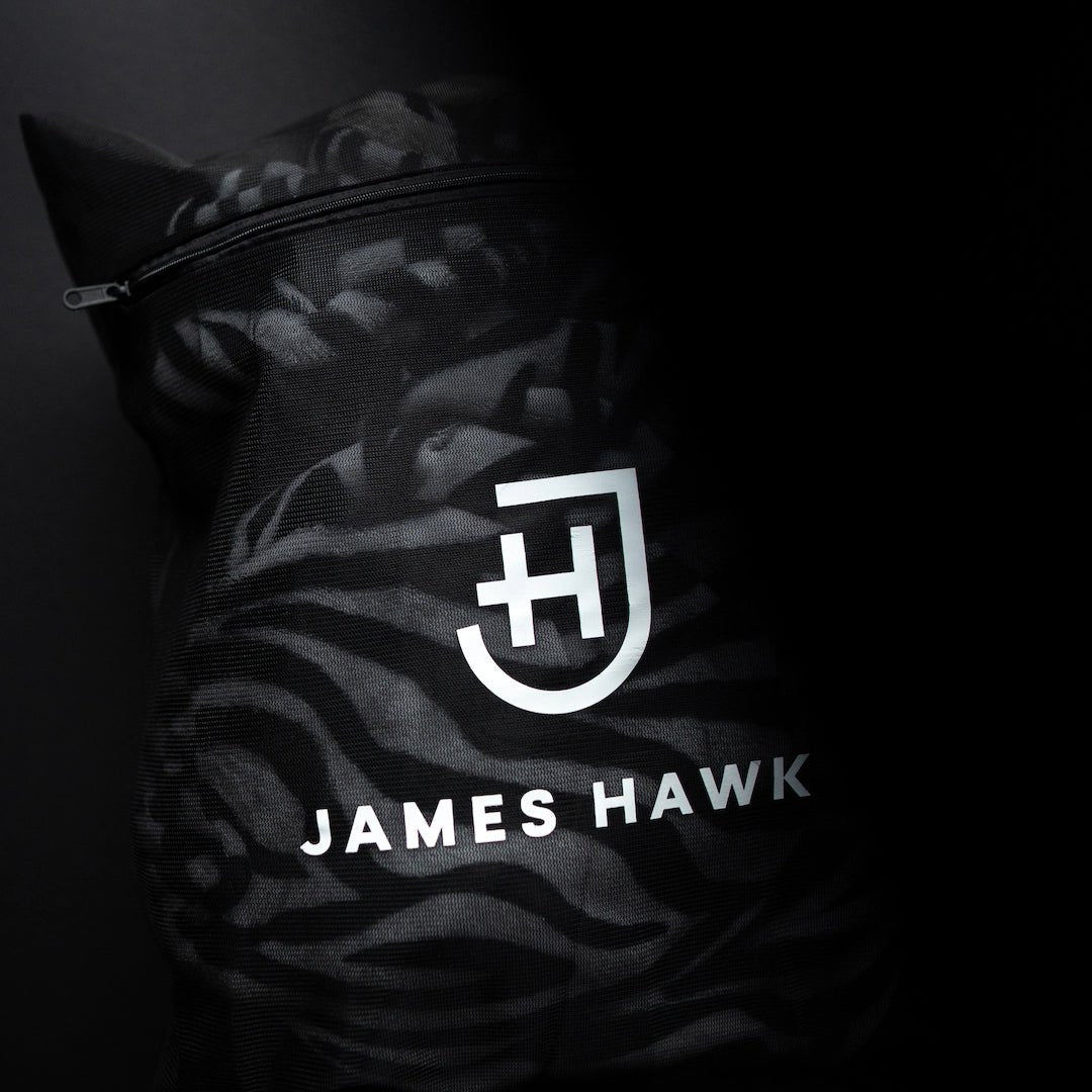 Kamea | James Hawk rejsesæt. Skoovertræk og vasketøjspose til organisering af bagage. Lynlås lukning. Vandtæt materiale.