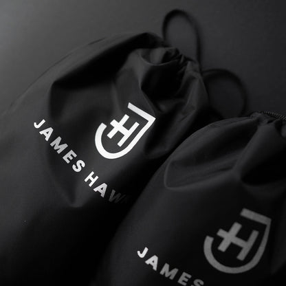 Kamea | James Hawk rejsesæt. Skoovertræk og vasketøjspose til organisering af bagage. Lynlås lukning. Vandtæt materiale.
